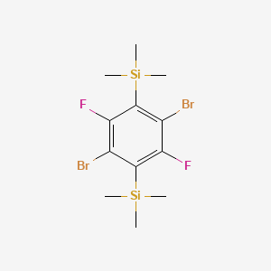 (2，5-Dibromo-3，6-difluoro-1，4-phenylene)bis(trimethylsilane)