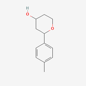 2-(p-tolyl)tetrahydro-2H-pyran-4-ol