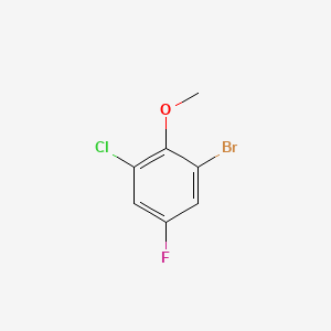 2-BROMO-6-CHLORO-4-FLUOROANISOLE