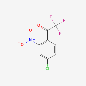 1-(4-Chloro-2-nitrophenyl)-2，2，2-trifluoroethanone
