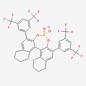 (S)-3,3'-Bis[3,5-bis(trifluoromethyl)phenyl]-5,5',6,6',7,7',8,8'-octahydro-1,1'-binaphthyl-2,2'-diyl Hydrogen Phosphate