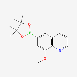 8-Methoxy-6-(4,4,5,5-tetramethyl-1,3,2-dioxaborolan-2-yl)quinoline