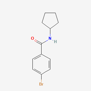 4-Bromo-N-cyclopentylbenzamide