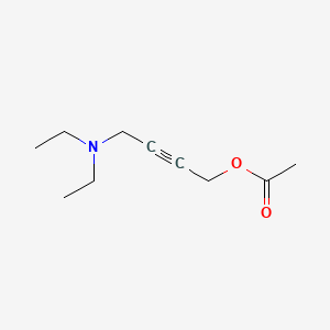 4-(Diethylamino)but-2-yn-1-yl acetate