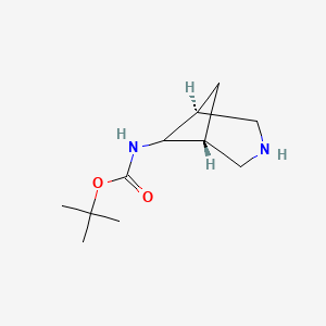 rel-tert-Butyl ((1R,5S,6r)-3-azabicyclo[3.1.1]heptan-6-yl)carbamate