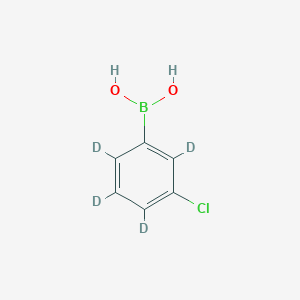 B-(5-Chlorophenyl-2，3，4，6-d4)boronic acid