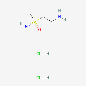 (2-Aminoethyl)(imino)(methyl)-l6-sulfanone dihydrochloride