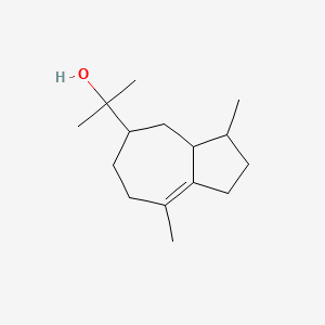 5-Azulenemethanol,1,2,3,3a,4,5,6,7-octahydro-.alpha.,.alpha.,3,8-tetramethyl-,[3S-