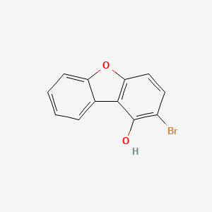 2-Bromo-1-dibenzofuranol