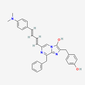 6-[(1E，3E)-4-[4-(Dimethylamino)phenyl]-1，3-butadien-1-yl]-2-[(4-hydroxyphenyl)methyl]-8-(phenylmethyl)imidazo[1，2-a]pyrazin-3(7H)-one
