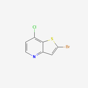 2-bromo-7-chlorothieno[3,2-b]pyridine