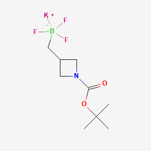 Potassium [[1-(tert-Butoxycarbonyl)azetidin-3-yl]methyl]trifluoroborate