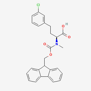 Fmoc-MeHph(3-Cl)-OH