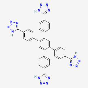 5，5'-(4'，6'-Bis(4-(1H-tetrazol-5-yl)phenyl)-[1，1':3'，1''-terphenyl]-4，4''-diyl)bis(1H-tetrazole)