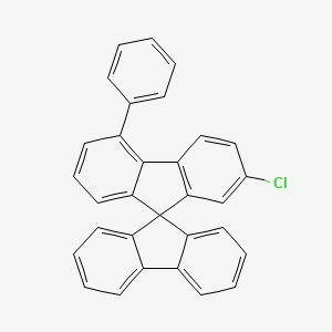 2-Chloro-5-phenyl-9,9'-spirobi[fluorene]