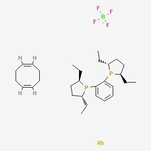 1,2-Bis((2R,5R)-2,5-diethylphospholano)benzene(cyclooctadiene)rhodium(I) tetrafluoroborate, 97%