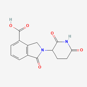 2-(2,6-Dioxopiperidin-3-yl)-1-oxoisoindoline-4-carboxylic Acid