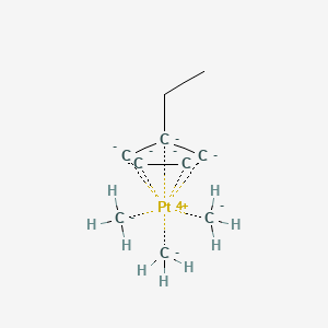 (Trimethyl)ethylcyclopentadienylplatinum(IV)