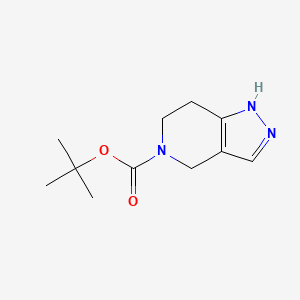 5-BOC-1,4,6,7-tetrahydropyrazolo[4,3-c]pyridine, 97%