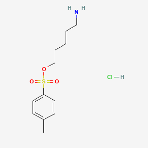 5-Aminopentyl 4-methylbenzenesulfonate hydrochloride
