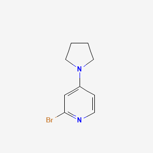 2-Bromo-4-(pyrrolidin-1-yl)pyridine