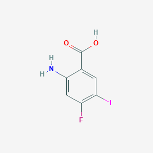2-Amino-4-fluoro-5-iodobenzoic Acid