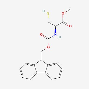 (R)-Methyl 2-((((9H-fluoren-9-yl)methoxy)carbonyl)amino)-3-mercaptopropanoate