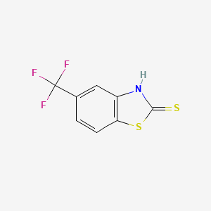 2(3H)-Benzothiazolethione, 5-(trifluoromethyl)-