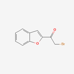 1-(Benzofuran-2-yl)-2-bromoethan-1-one