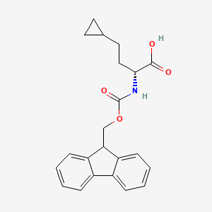 (R)-2-(Fmoc-amino)-4-cyclopropylbutanoic acid