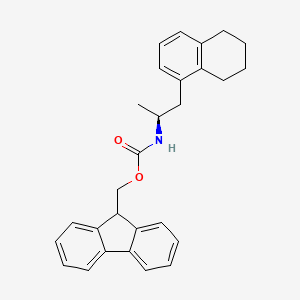 (αS)-α-[[(9H-Fluoren-9-ylmethoxy)carbonyl]amino]-5,6,7,8-tetrahydro-1-naphthalenepropanoic acid