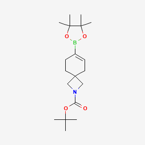 tert-Butyl 7-(4,4,5,5-tetramethyl-1,3,2-dioxaborolan-2-yl)-2-azaspiro[3.5]non-6-ene-2-carboxylate