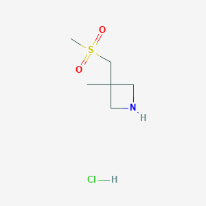 3-Methyl-3-((Methylsulfonyl)Methyl)Azetidine Hydrochloride
