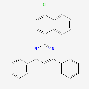2-(4-Chloro-1-naphthalenyl)-4,6-diphenylpyrimidine