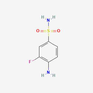 4-Amino-3-fluorobenzenesulfonamide