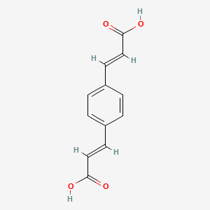 (E)-1,4-Benzenediacrylic acid
