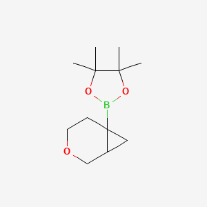 4,4,5,5-tetramethyl-2-(3-oxabicyclo[4.1.0]heptan-6-yl)-1,3,2-dioxaborolane