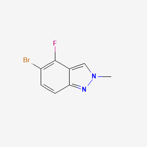5-Bromo-4-fluoro-2-methyl-2H-indazole