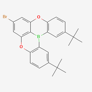 7-Bromo-2,12-di-tert-butyl-5,9-dioxa-13b-boranaphtho[3,2,1-de]anthracene