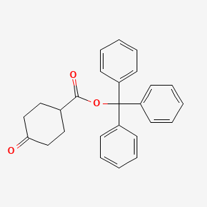 Trityl 4-oxocyclohexane-1-carboxylate