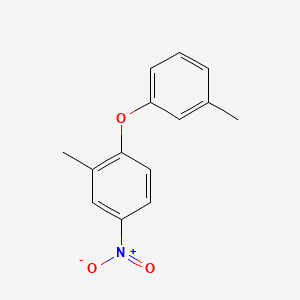 2-methyl-4-nitro-1-(m-tolyloxy)benzene