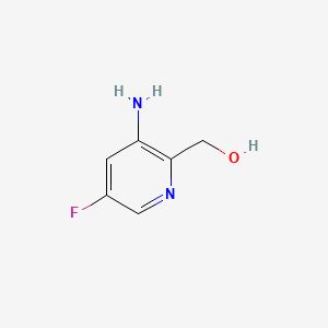 (3-Amino-5-fluoropyridin-2-yl)methanol
