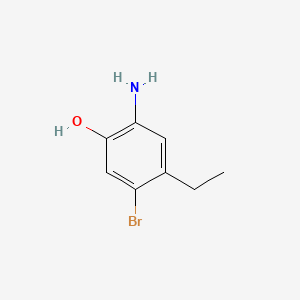 2-Amino-5-bromo-4-ethylphenol