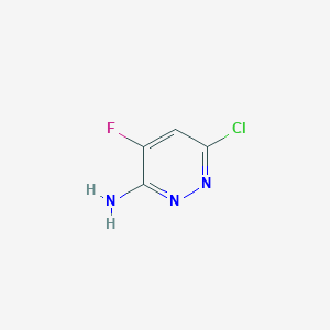 6-Chloro-4-fluoro-pyridazin-3-amine