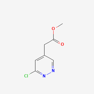Methyl 2-(6-chloropyridazin-4-yl)acetate