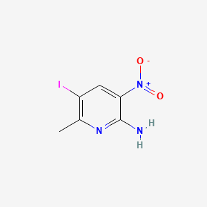 5-IODO-6-METHYL-3-NITROPYRIDIN-2-AMINE