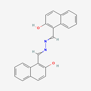 1,1'-(Hydrazine-1,2-diylidenebis(methanylylidene))bis(naphthalen-2-ol)