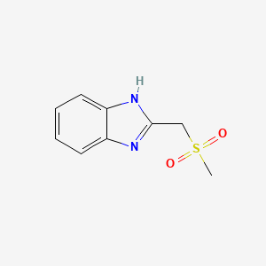 2-((Methylsulfonyl)methyl)-1H-benzo[d]imidazole