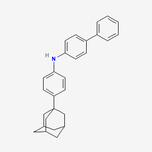 N-(4-Tricyclo[3.3.1.13，7]dec-1-ylphenyl)[1，1′-biphenyl]-4-amine