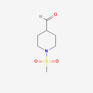 1-(Methylsulfonyl)piperidine-4-carbaldehyde
